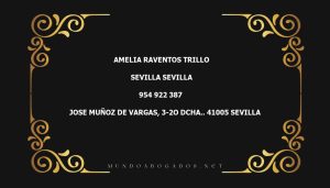 abogado Amelia Raventos Trillo en la localidad de Sevilla