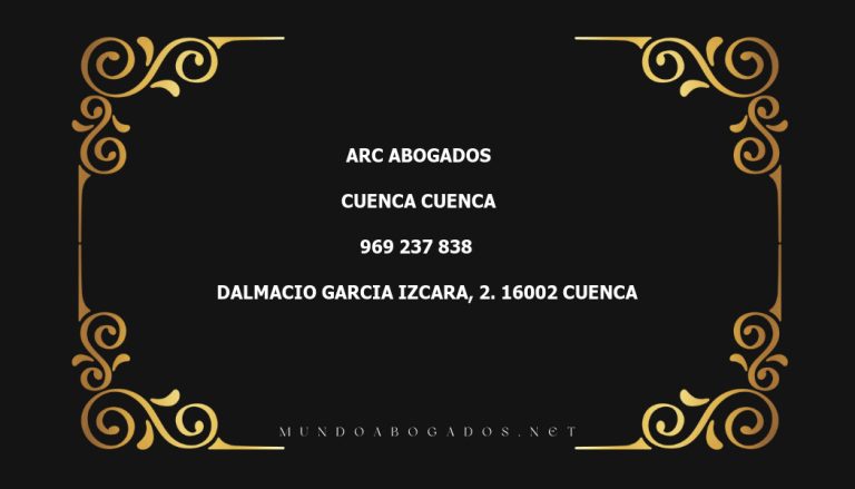 abogado Arc Abogados en la localidad de Cuenca