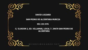 abogado David Luizard en la localidad de San Pedro de Alcántara