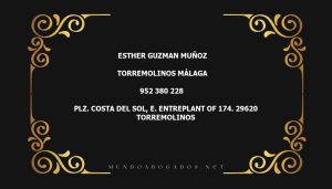 abogado Esther Guzman Muñoz en la localidad de Torremolinos