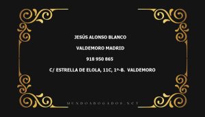 abogado Jesús Alonso Blanco en la localidad de Valdemoro