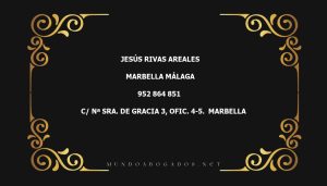 abogado Jesús Rivas Areales en la localidad de Marbella