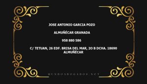 abogado Jose Antonio Garcia Pozo en la localidad de Almuñécar