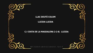 abogado Llac Deutú Colom en la localidad de Lleida