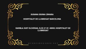 abogado Susana Osuna Cámara en la localidad de Hospitalet de Llobregat